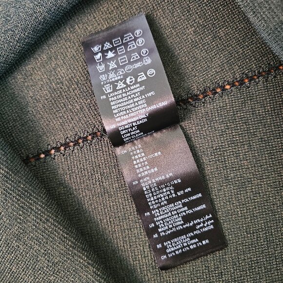 Sandro Paris Green A-Line Sleeveless Dress FR2/US6 - Picture 8 of 10